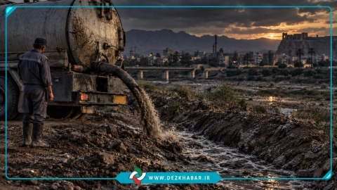 عامل تخلیه فاضلاب انسانی در حاشیه دزفول به حبس محکوم شد