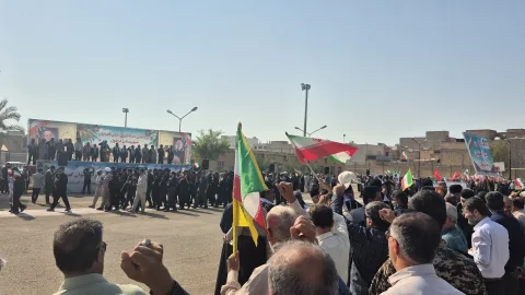 رژه جانفدایان ایران در دزفول