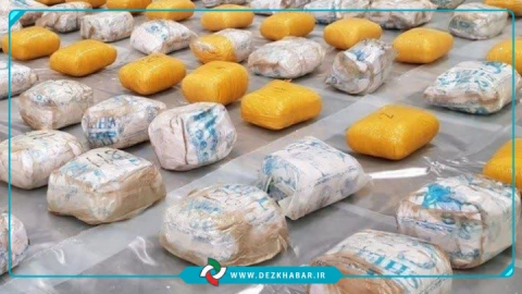 کشف ۵۱ کیلوگرم مواد مخدر در شوش