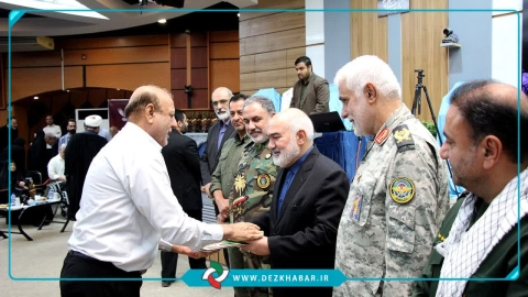 تجلیل از منصور قمر، رزمنده و عکاس دوران دفاع مقدس