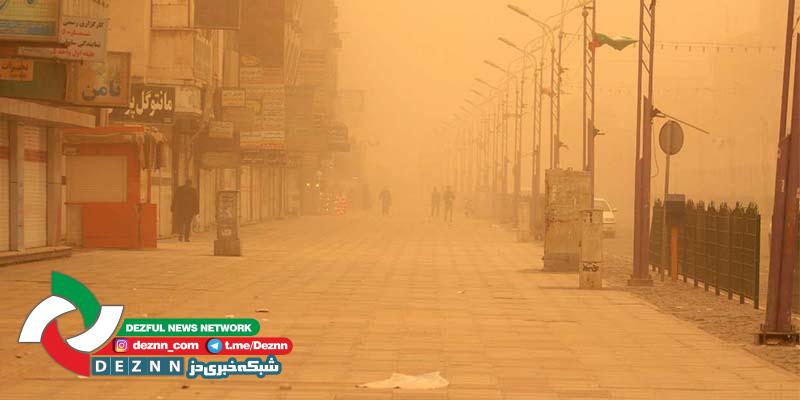 پیشبینی گرد و غبار محلی برای خوزستان