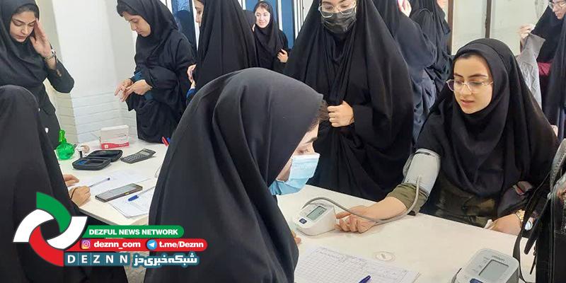 اجرای پویش ملی غربالگری بیماری های دیابت و فشارخون در ادارات شهرستان دزفول