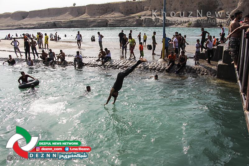 شنا در رودخانه دز؛ تفریحی پرخطر با پایانی تلخ!