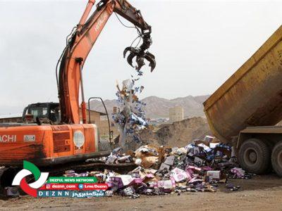 افزون بر پنج تن پسماند دارویی در دزفول معدوم شد